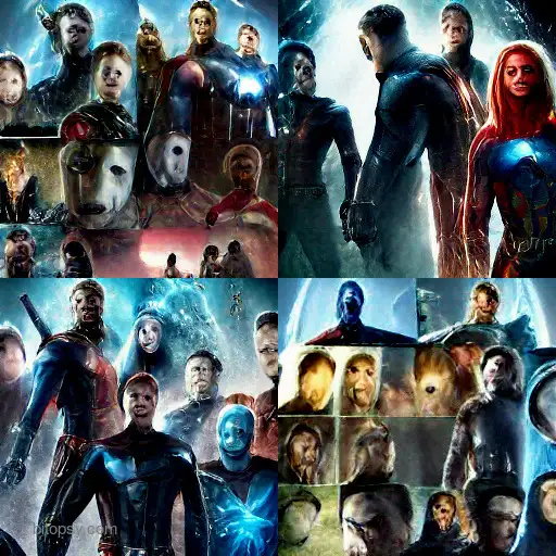 ai poem for List of Marvel Cinematic Universe films